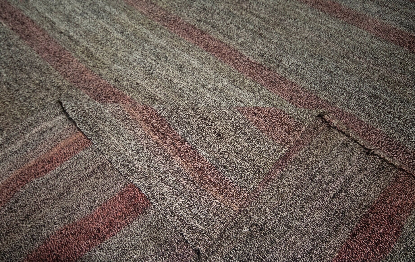 Terracotta Kilim rug ,Goat hair Kilim rug, One of a kind Vintage Kilim rug, Turkish Kilim rug,Handmade Area Kilim rug ,3365