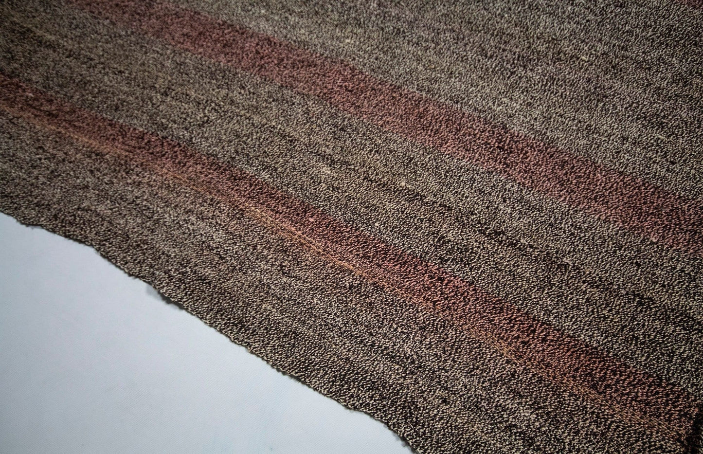 Terracotta Kilim rug ,Goat hair Kilim rug, One of a kind Vintage Kilim rug, Turkish Kilim rug,Handmade Area Kilim rug ,3365