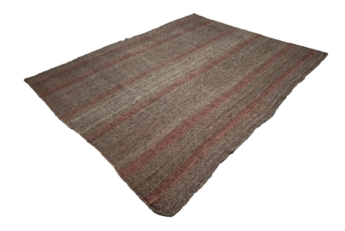 Terracotta Kilim rug ,Goat hair Kilim rug, One of a kind Vintage Kilim rug, Turkish Kilim rug,Handmade Area Kilim rug ,3365