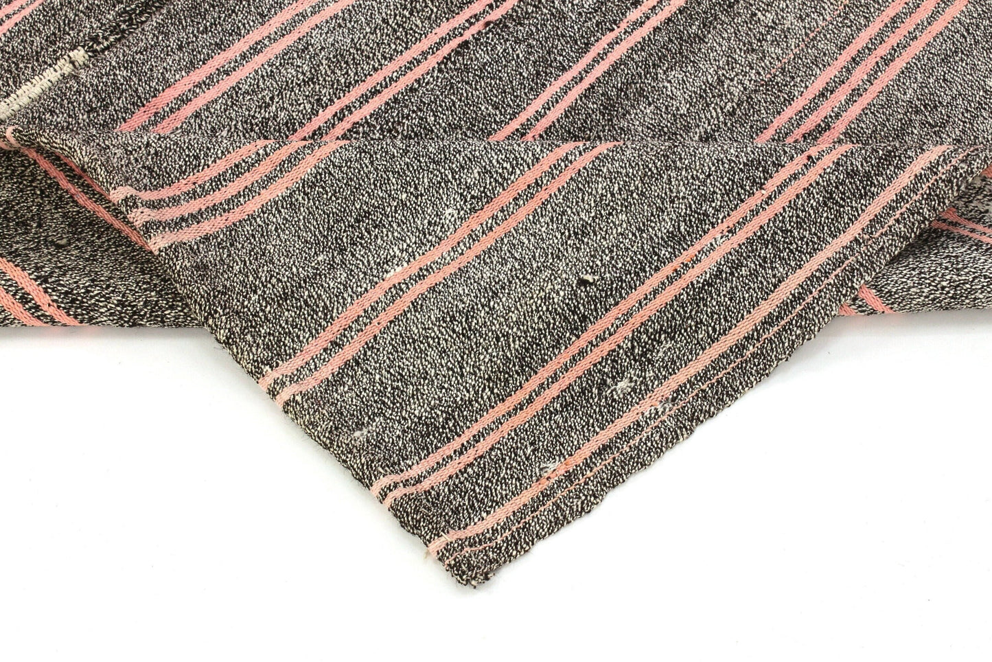 6x9 Turkish Vintage Kilim Rug, Gray Pink Kid Room Area Kilim Rug, Handmade Nursery Rug, Boho Decor ,Bedroom Rug, 957