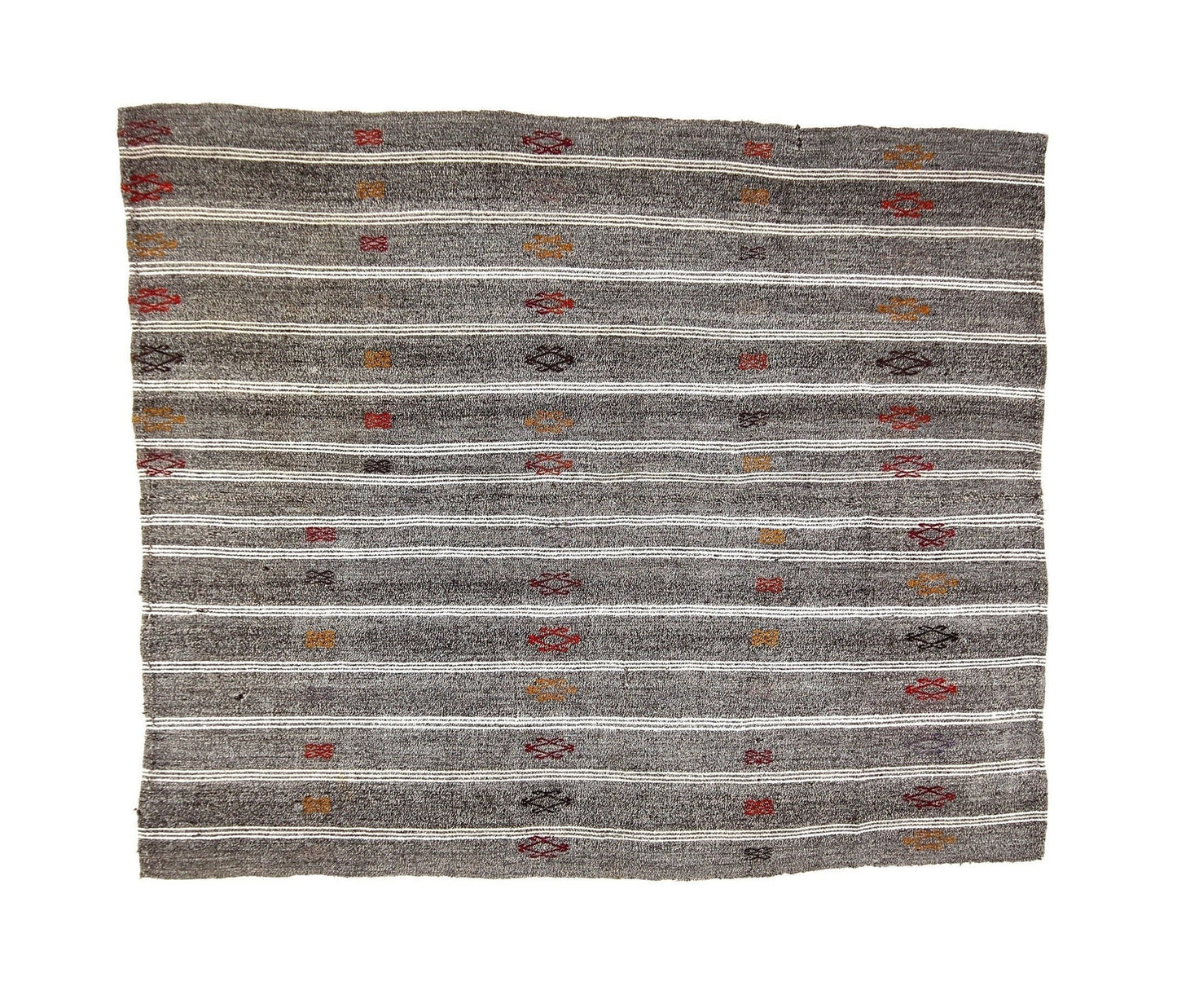 Turkish Kilim Rug, Vintage Rug Kilim, Handmade Kilim Rug, Modern Rug, Contemporary, Bedroom Rug, Goat Hair Kilim Rug,925