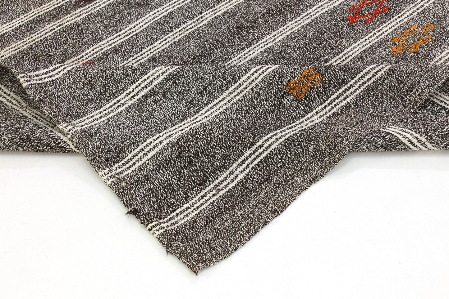 Turkish Kilim Rug, Vintage Rug Kilim, Handmade Kilim Rug, Modern Rug, Contemporary, Bedroom Rug, Goat Hair Kilim Rug,925