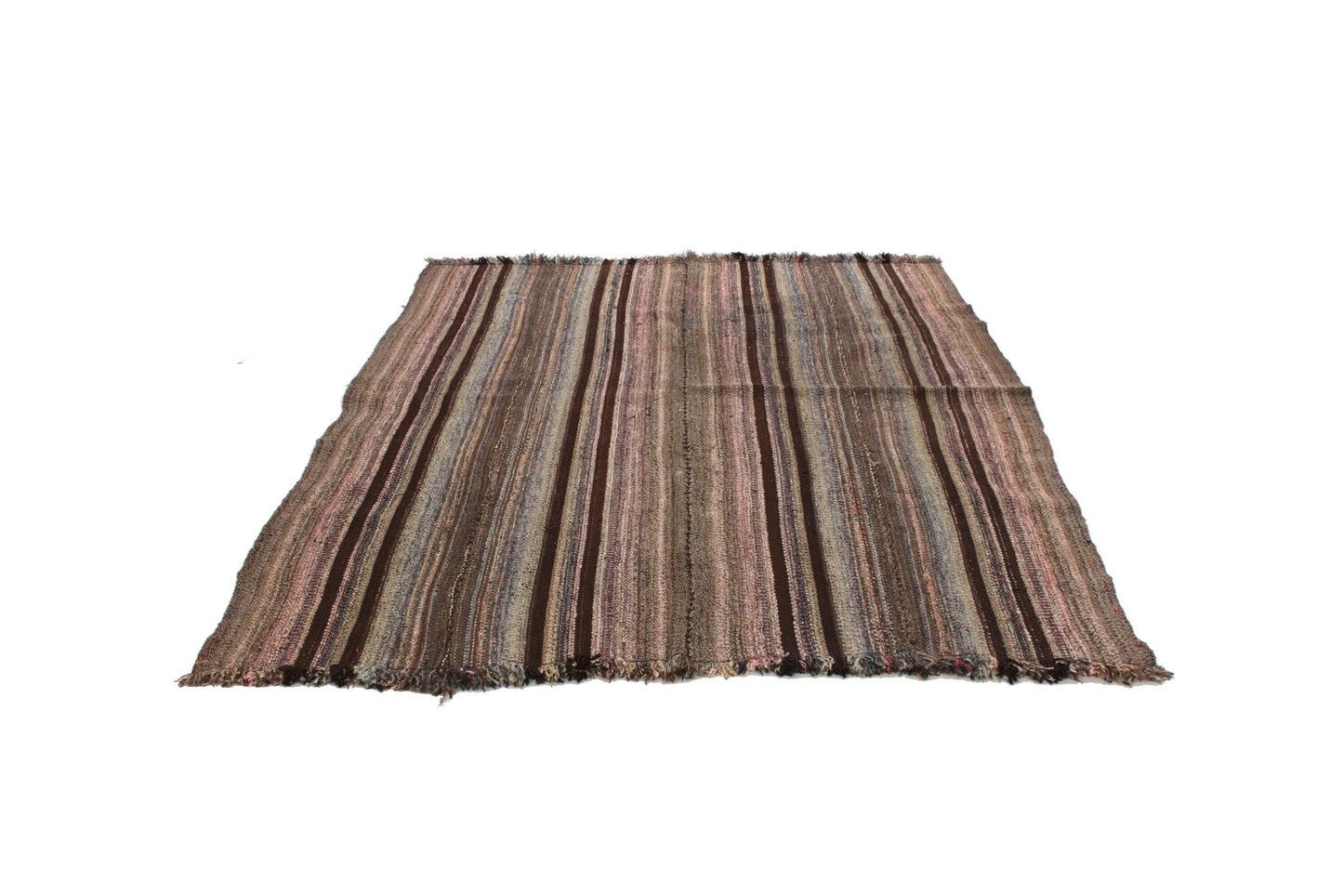 Colorful Wool Kilim Rug, Turkish Vintage Kilim Rug ,Bohemian Living Room Kilim Rug, Floor Rug, Home Decor,Rustic Decor,6262