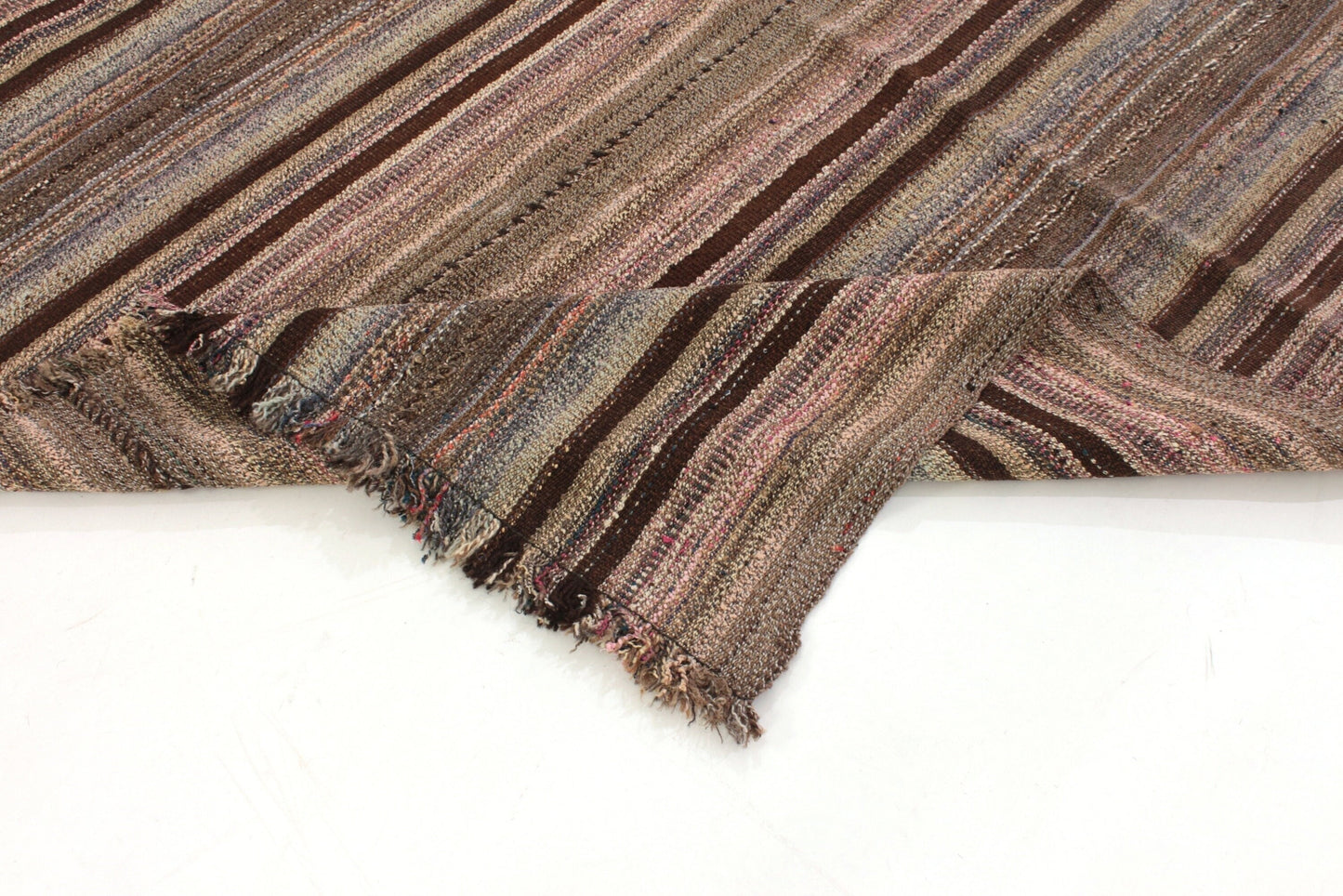 Colorful Wool Kilim Rug, Turkish Vintage Kilim Rug ,Bohemian Living Room Kilim Rug, Floor Rug, Home Decor,Rustic Decor,6262
