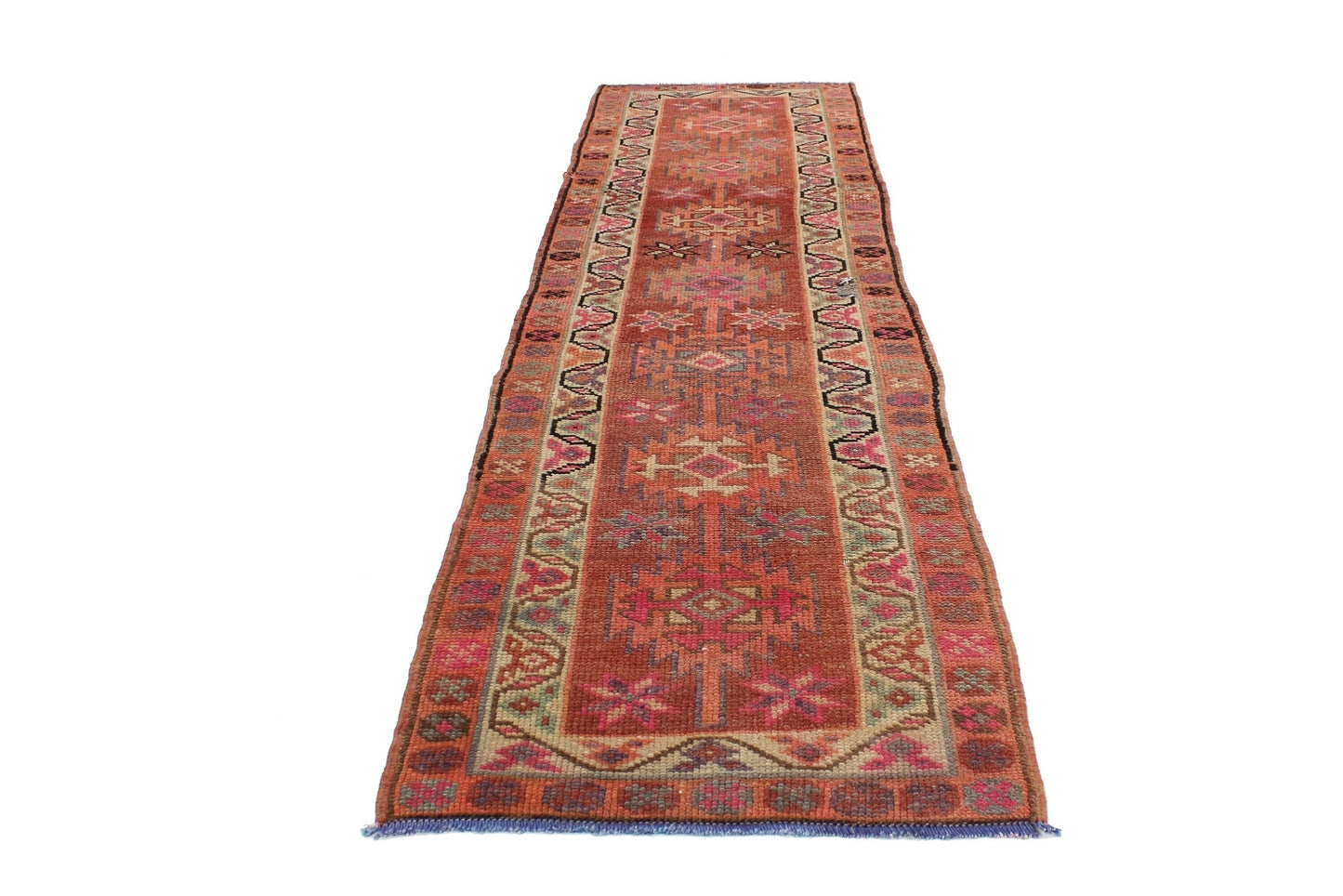 3x10 Oushak Vintage Runner Rug, Antique Runner Rug ,Runner Rug Turkish, Boho Decor ,Kitchen Rug, Hallway Rug, Entryway Rug, 5731