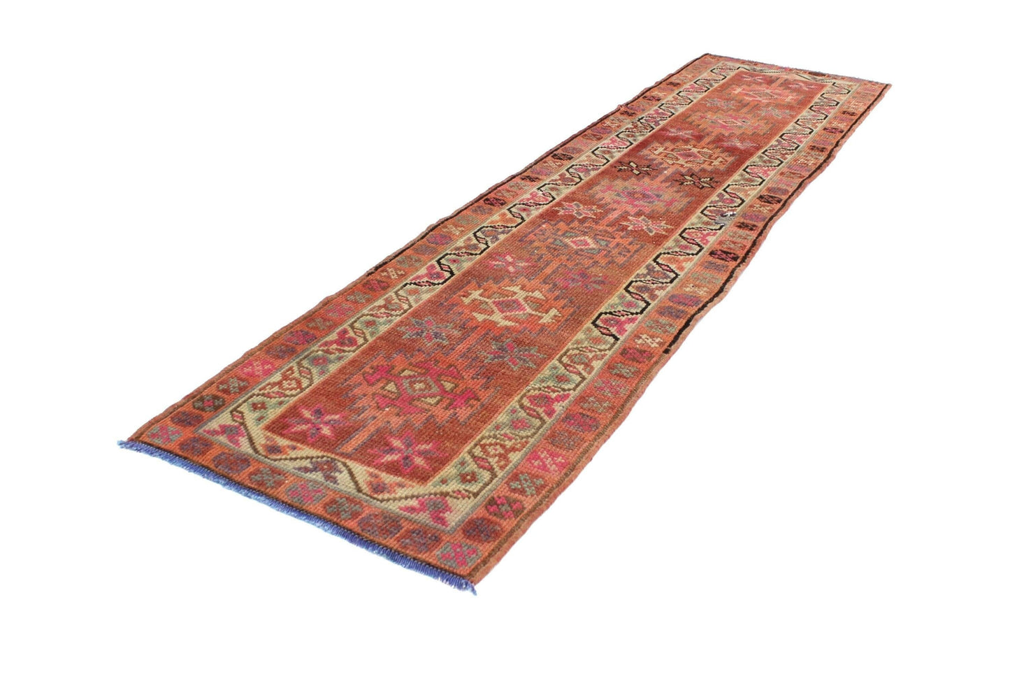 3x10 Oushak Vintage Runner Rug, Antique Runner Rug ,Runner Rug Turkish, Boho Decor ,Kitchen Rug, Hallway Rug, Entryway Rug, 5731