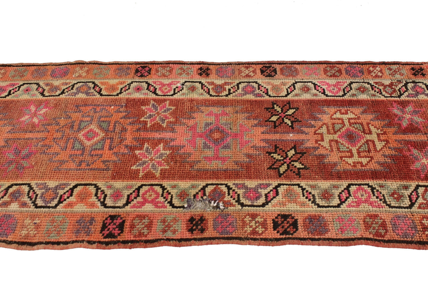 3x10 Oushak Vintage Runner Rug, Antique Runner Rug ,Runner Rug Turkish, Boho Decor ,Kitchen Rug, Hallway Rug, Entryway Rug, 5731