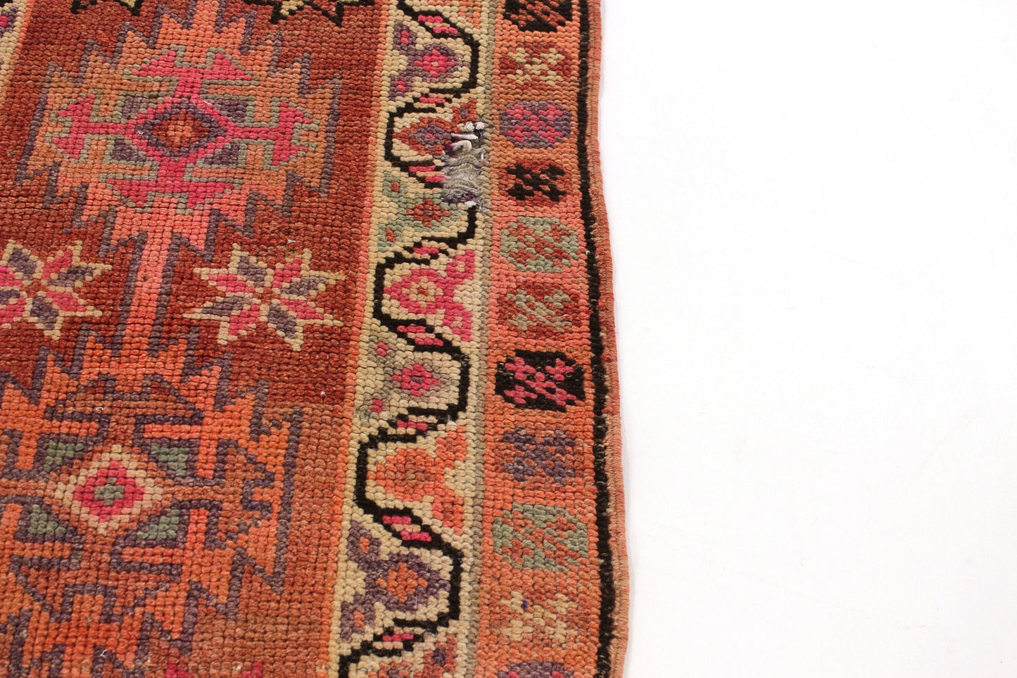 3x10 Oushak Vintage Runner Rug, Antique Runner Rug ,Runner Rug Turkish, Boho Decor ,Kitchen Rug, Hallway Rug, Entryway Rug, 5731