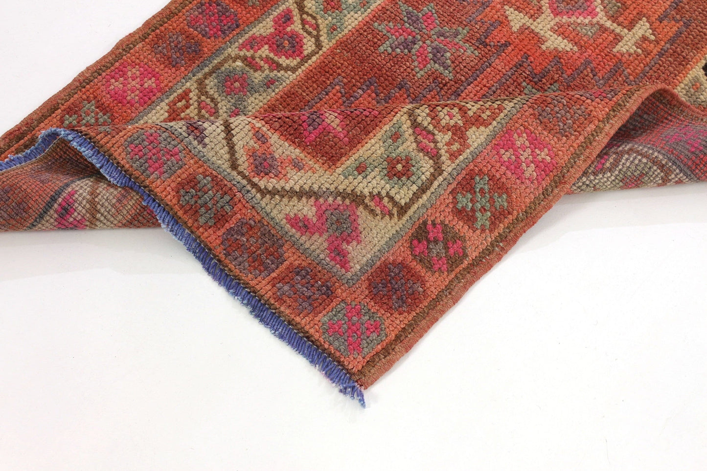 3x10 Oushak Vintage Runner Rug, Antique Runner Rug ,Runner Rug Turkish, Boho Decor ,Kitchen Rug, Hallway Rug, Entryway Rug, 5731