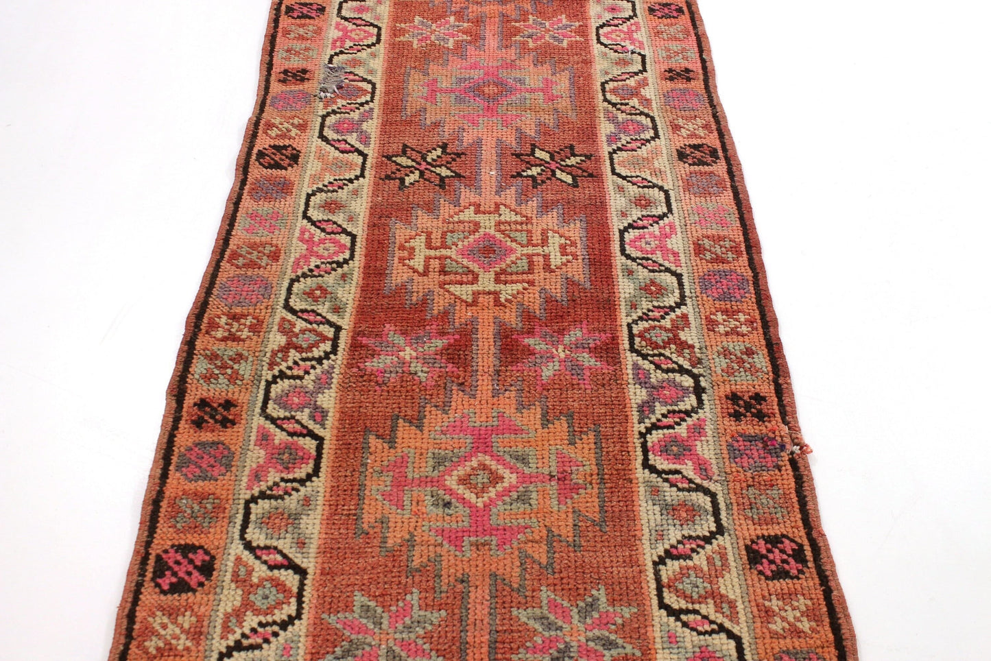 3x10 Oushak Vintage Runner Rug, Antique Runner Rug ,Runner Rug Turkish, Boho Decor ,Kitchen Rug, Hallway Rug, Entryway Rug, 5731