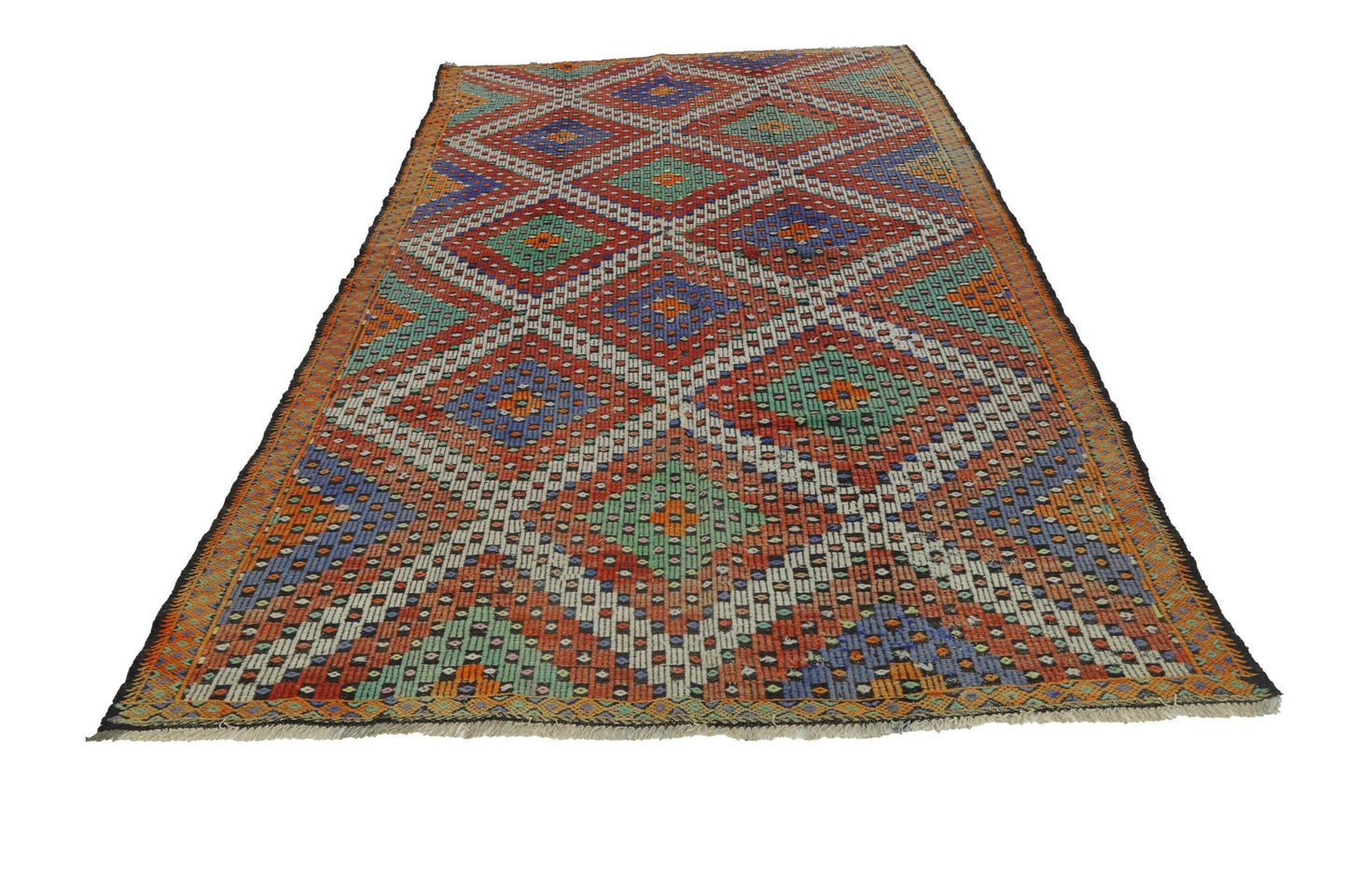 Kilim rug 6x11, Contemporary Decor Kilim rug, Turkish Vintage Kilim rug, Area Wool Decorative Rug, KİLİM RUG, Living room, Entryway rug,8142