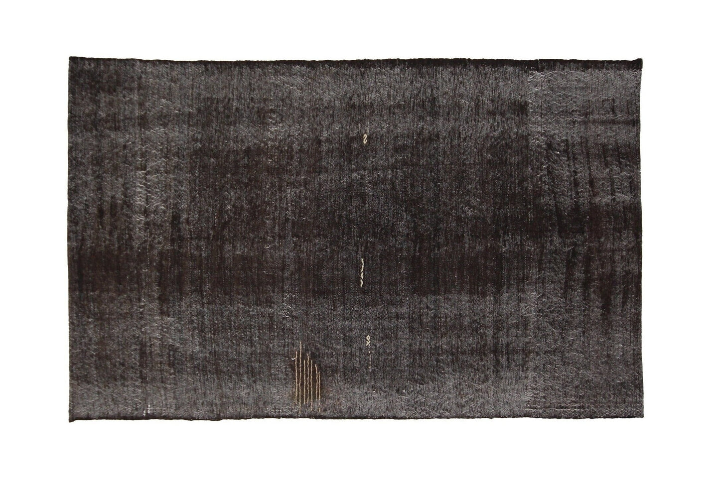 5x8 Area Kilim rug ,Turkish Vintage Kilim rug, Handmade Plain Brown Kilim rug, Worn rug, Mid-century rug, Antique rug ,Rustic rug ,7817