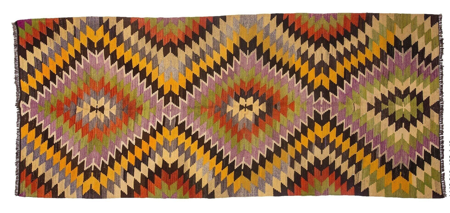 Narrow Kilim rug ,Long Wide rug,Entryway rug, Anatolia Kilim rug ,Bohemian rug, Kitchen rug, Turkish Kilim rug 5x10, Vintage rug,1448