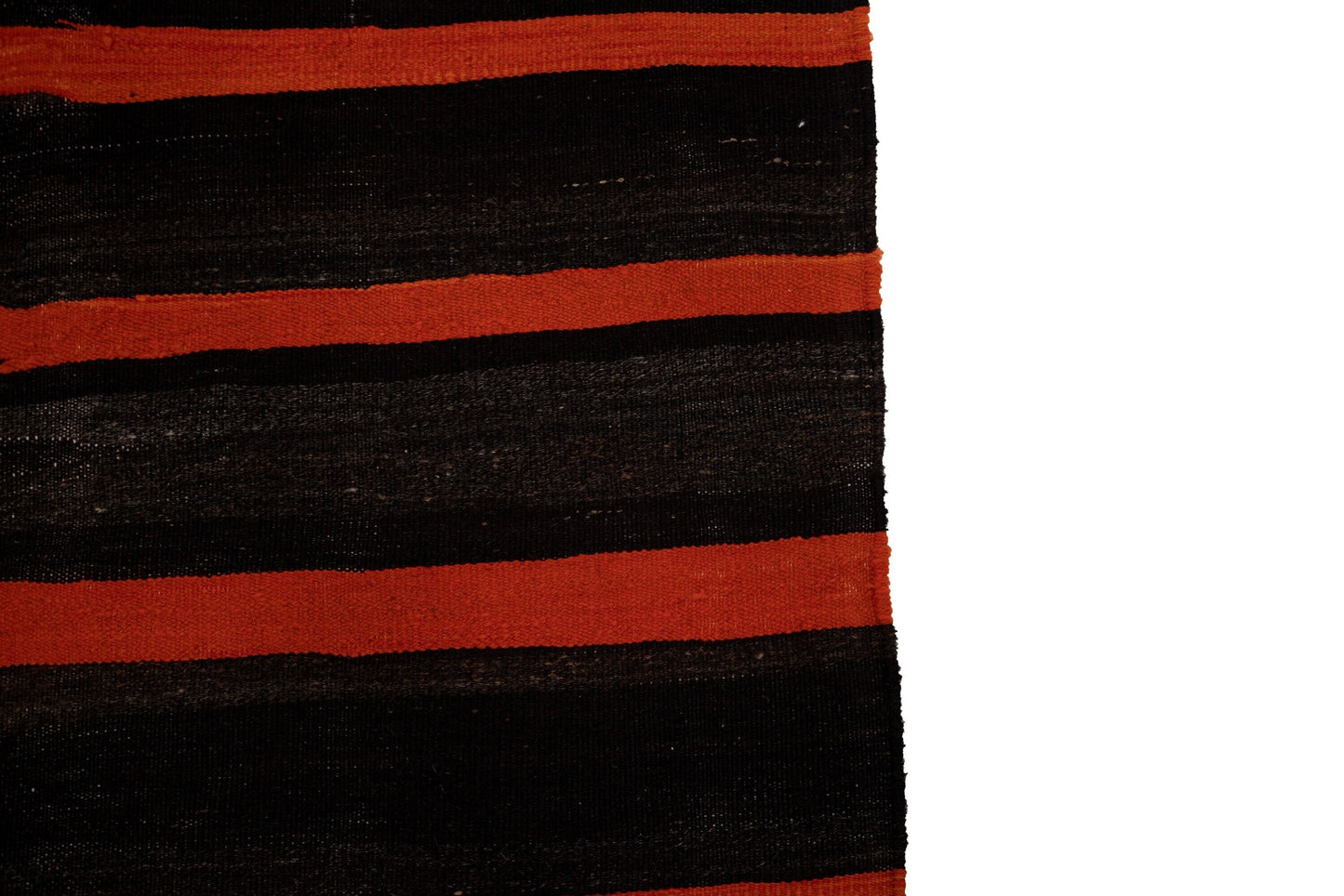 7x11 Vintage Turkish Brown Orange Area Handmade Flatweave Kilim rug, Living Room Rug, Boho Decor, 7830