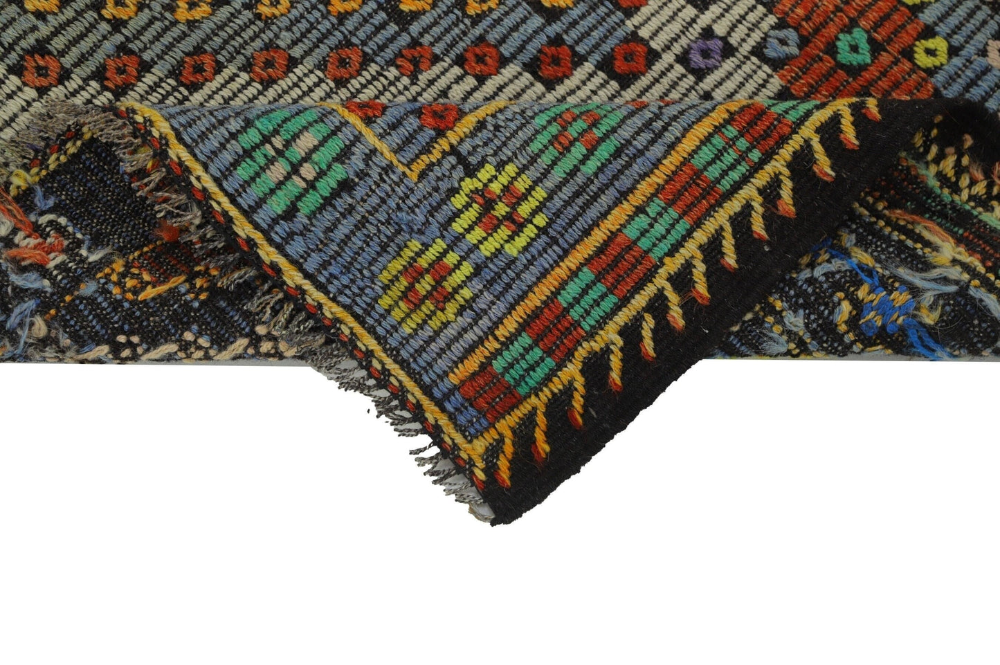 Long Wide Kilim rug,Handmade Decorative Wool Runner Kilim Rug,Entryway One of a kind Vintage Turkish Kilim rug,Anatolia rug,8144