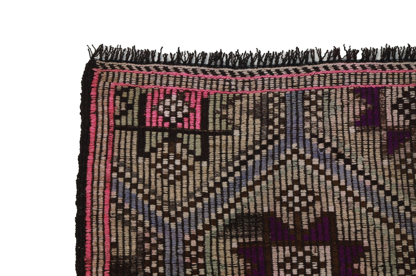 Kilim Rug Unique ,Turkish Vintage Area Kilim Rug 6x10 ,Boho Chic Kilim Rug , Organic Wool Rug ,Floor Handmade Kilim Rug, 8177