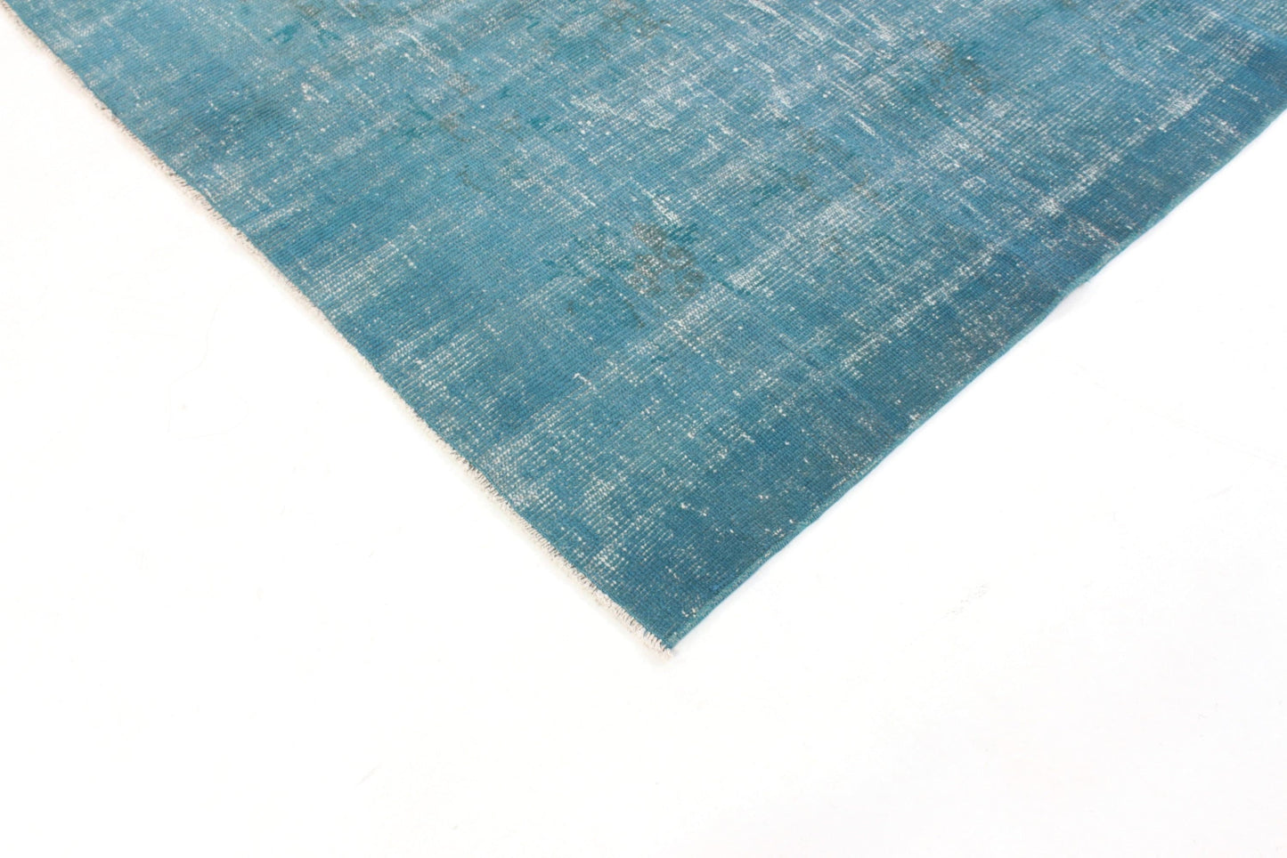 6x8 Turkish Rug Turquois ,Overdyed Vintage Carpet Rug, Vintage Rug, Oushak Rug, Turkish Rug 5x8, Coastal Decor, Living Room, 3329