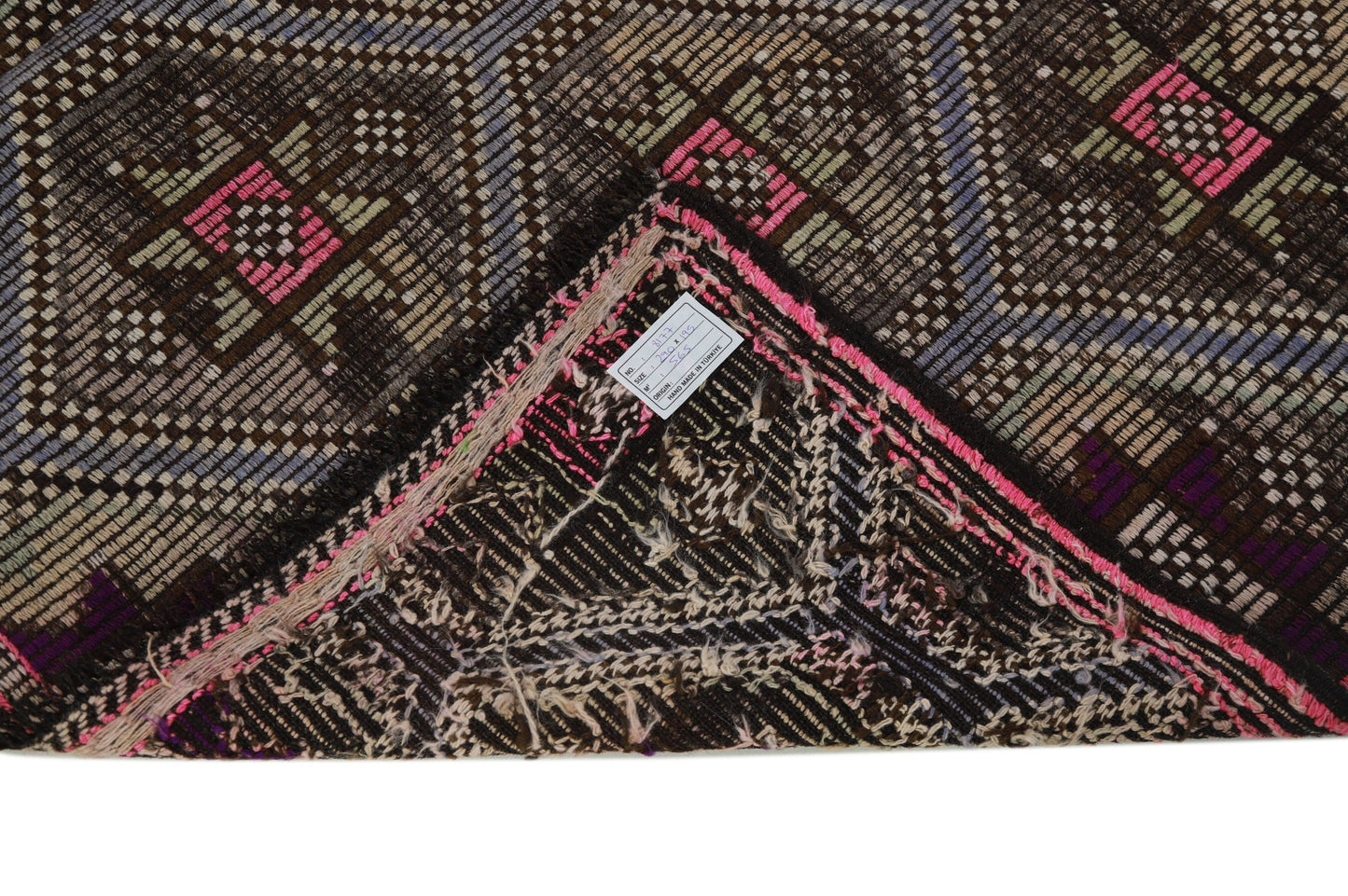 Kilim Rug Unique ,Turkish Vintage Area Kilim Rug 6x10 ,Boho Chic Kilim Rug , Organic Wool Rug ,Floor Handmade Kilim Rug, 8177