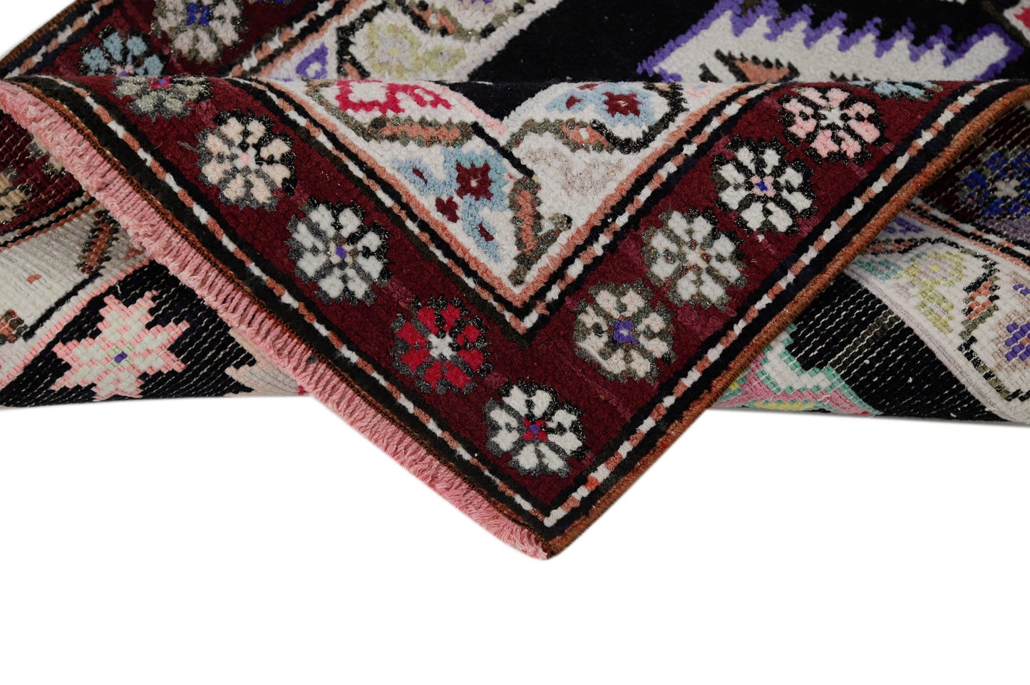 3x13 Runner rug ,Carpet runner, Turkish runner ,Oushak runner, Vintage runner ,Runner Floor rug, Scandinavian decor ,Hallway rug, 7231