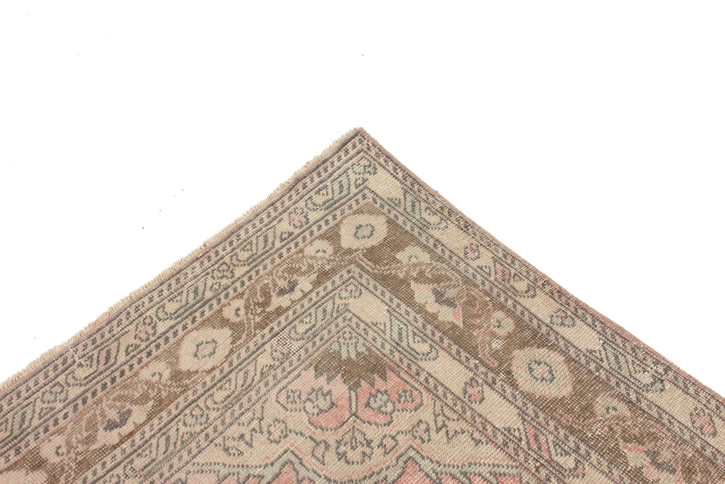 Turkish Rug Wide Long , Oushak Turkish Vintage Rug, Handmade Faded Runner Rug, Eclectic Decor, Hallway Rug,Entryway Rug, 5949