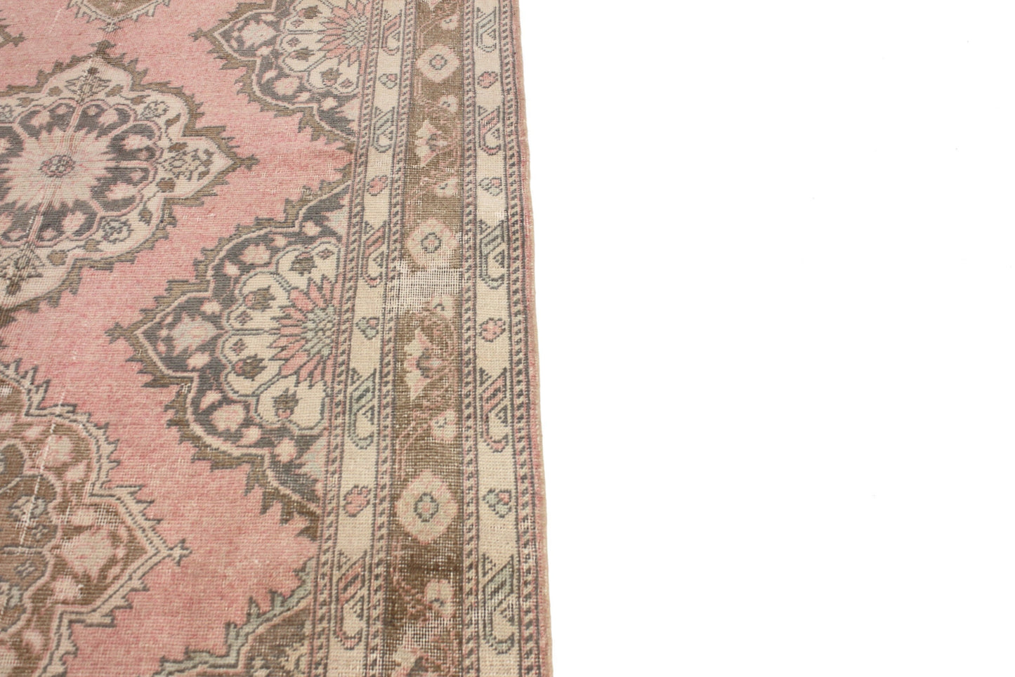 Turkish Rug Wide Long , Oushak Turkish Vintage Rug, Handmade Faded Runner Rug, Eclectic Decor, Hallway Rug,Entryway Rug, 5949