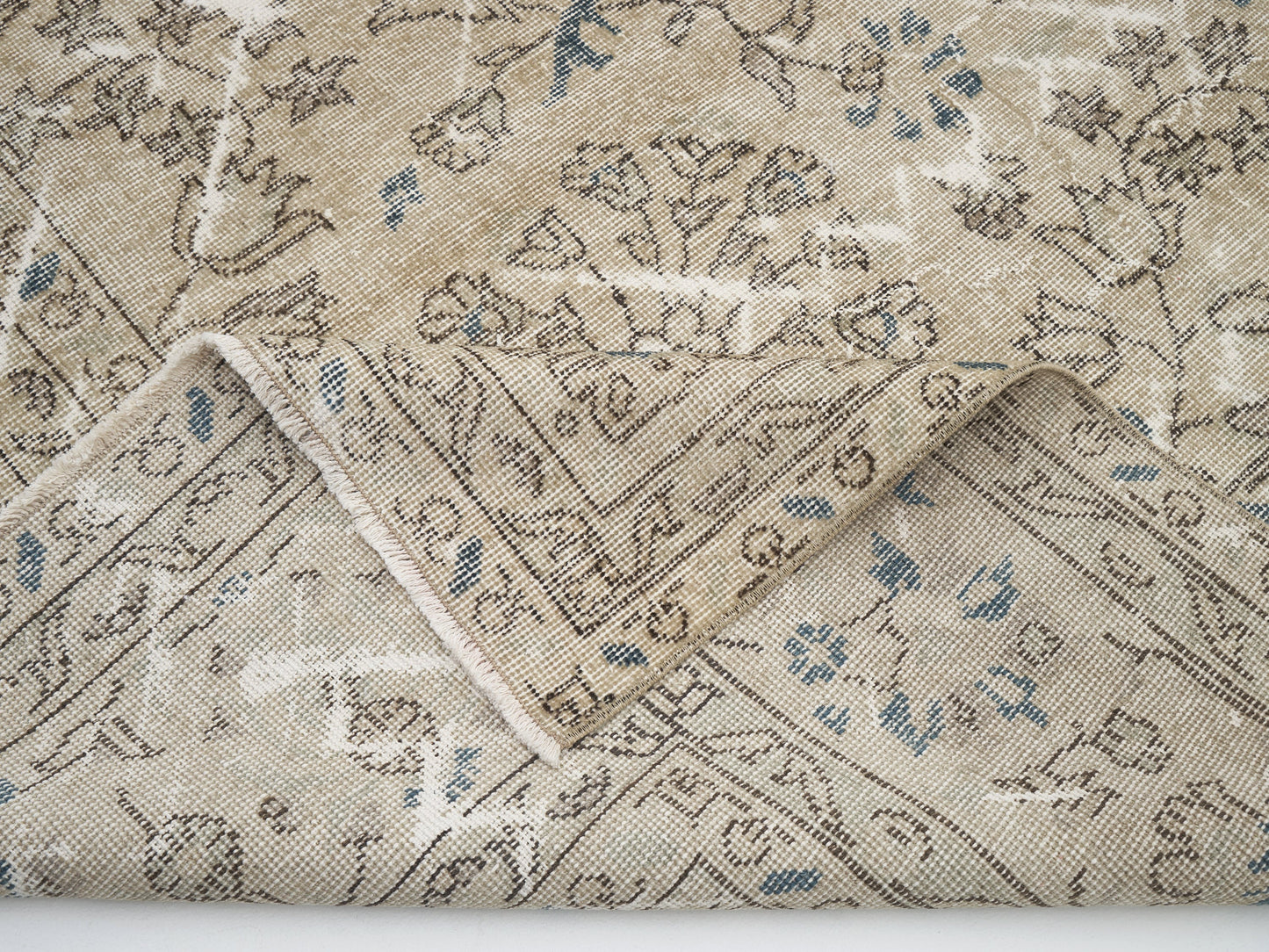 Handmade Area Rug, Turkish Vintage Rug, Oushak Unique Rug, Neutral Rug, Living Room Rug, Oversize Rug, Rug 8x12, Large Rug,Carpet Rug, 11531