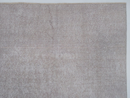 Vintage Handmade Rug, Turkish Area Rug, Oushak Faded Rug, Scandinavian Rug, Gray Rug, Office Rug, Oversize Rug, Carpet Rug, Rug 8x13, 12268