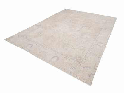 Handmade Area Rug, Turkish Oushak Rug, Vintage Muted Rug, Neutral Floor Rug, Rug 9x13, Oversize Rug, Carpet Rug, Turkish Carpet, 12265
