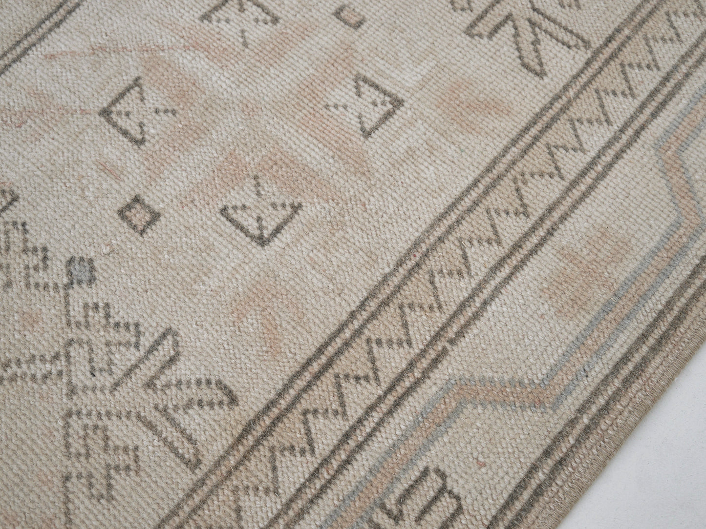 Handmade Area Rug, Vintage Oushak Rug, Turkish Muted Rug, Neutral Floor Rug, Rug 10x14, Turkish Carpet, Turkey Rug, Carpet Rug, 12272