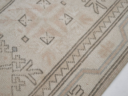 Handmade Area Rug, Vintage Oushak Rug, Turkish Muted Rug, Neutral Floor Rug, Rug 10x14, Turkish Carpet, Turkey Rug, Carpet Rug, 12272