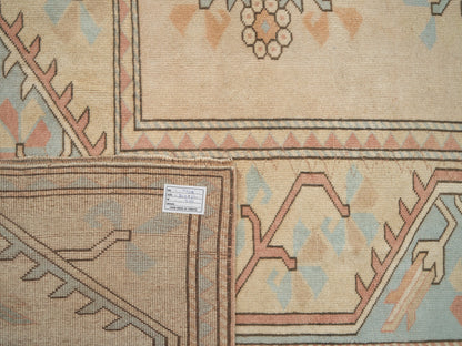 Farmhouse Decor Oushak Rug 9x12, Turkish Vintage Neutral Rug,9x12 Oversize Faded Area Large rug, One of a kind, Muted Turkish Rug, 9905