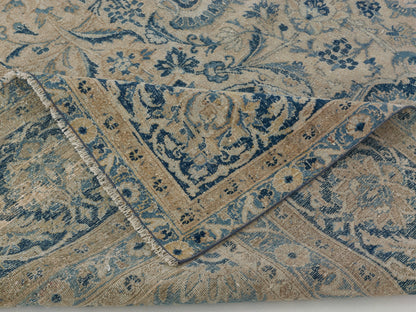 Antique Vintage Persian Large Rug, 11x16 Large Area Carpet Rug, Handmade Oushak Turkish Rug, One-of-a-kind Rug Made in Turkey, 7729
