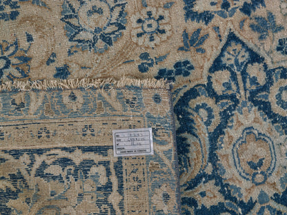 Antique Vintage Persian Large Rug, 11x16 Large Area Carpet Rug, Handmade Oushak Turkish Rug, One-of-a-kind Rug Made in Turkey, 7729