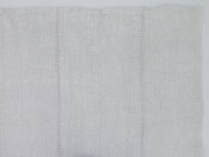Kilim Rug 6x8, Turkish Handmade Kilim Rug, Area Unique Kilim Rug, Vintage Kilim Rug, Coastal Decor, White Hemp Kilim Rug, Wool Rug, 11514