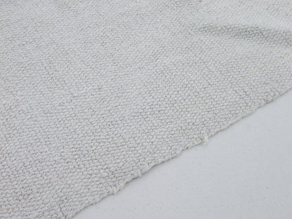 Kilim Rug 6x8, Turkish Handmade Kilim Rug, Area Unique Kilim Rug, Vintage Kilim Rug, Coastal Decor, White Hemp Kilim Rug, Wool Rug, 11514