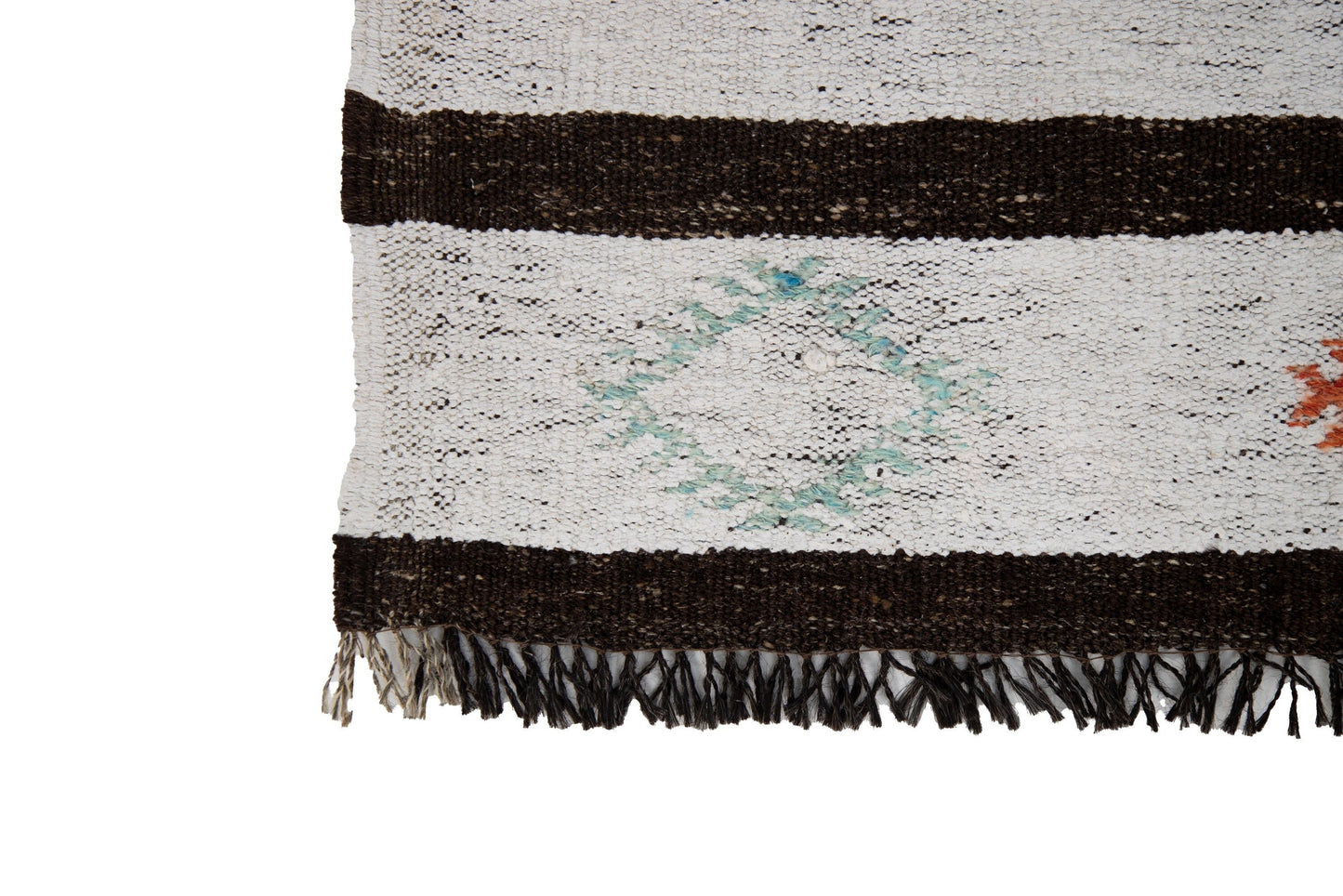 6x8 Vintage Turkish Hemp Kilim rug, White Hemp Kilim rug, Contemporary decor, Living room rug,Bedroom rug, One of a kind rug, 6718