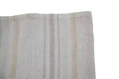 Soft White Hemp Kilim Rug 5x7 , Turkish Vintage Kilim Rug, One of a kind Rug, Ethnic rug, Fine rug, Modern Rug, Handmade Rug, Area rug,7832