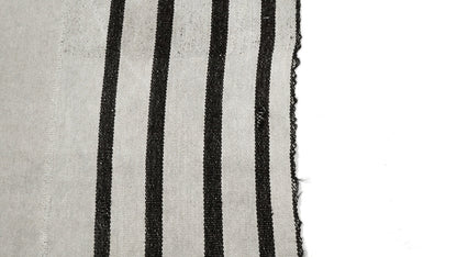 Kilim Rug ,Turkish Kilim, Vintage Kilim, Hemp Kilim ,Hemp Rug, White Black Rug ,Hemp 6x9 Kilim Rug ,Organic Hemp Rug, Floor Hemp Rug, 6809