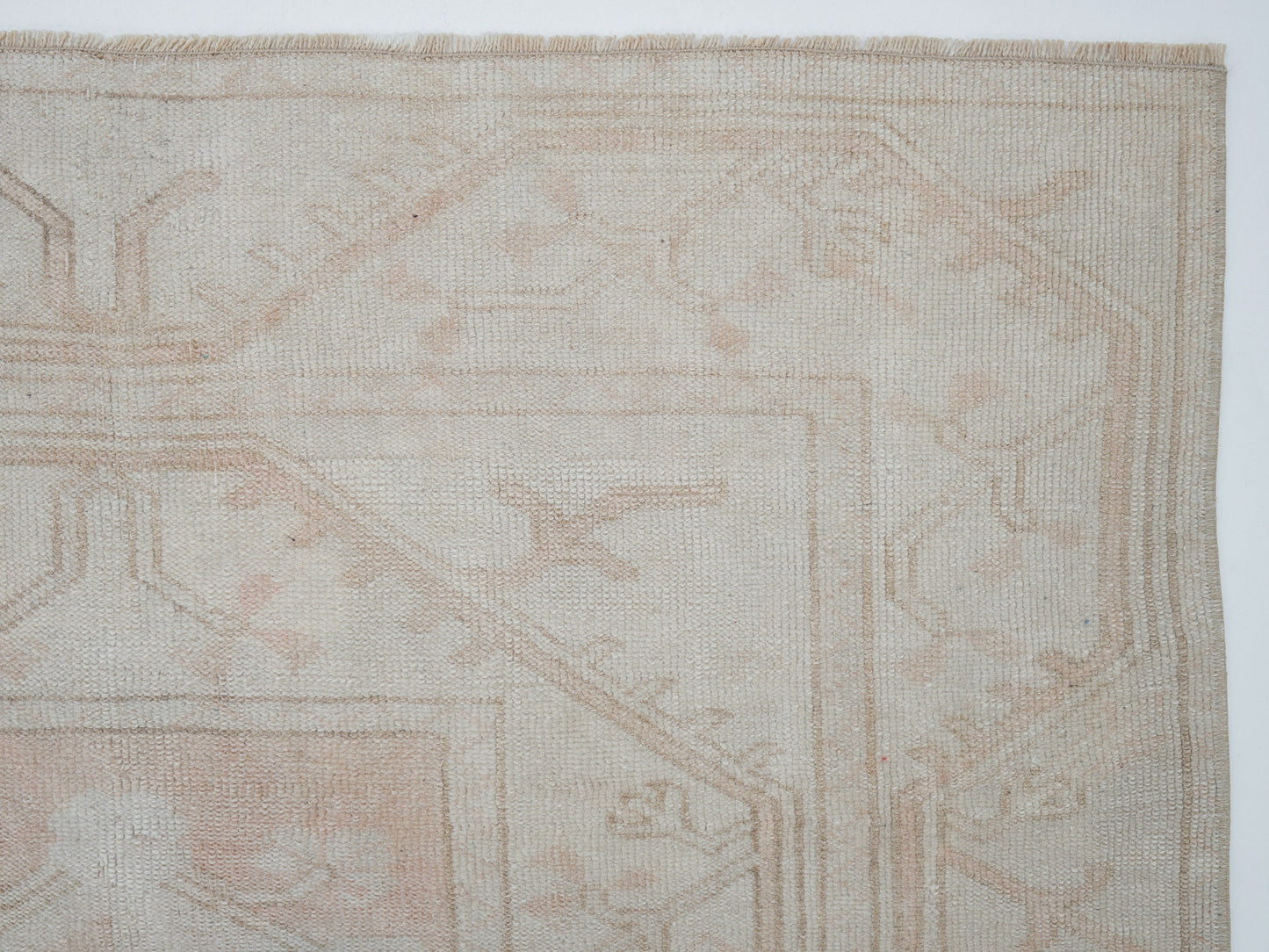 Area Rug, Rug 4x6, Vintage Rug, Handmade Rug, Turkish Rug, Oushak Rug, Scandinavian Rug, Beige Rug, Turkey Rug, Vintage Carpet, 12452