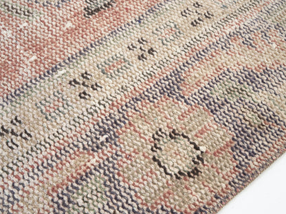 Turkey Rug, Rug 5x10, Vintage Rug, Handmade Rug, Oushak Rug, Area Rug, Living Room Rug, Neutral Rug, Bohemian Rug, Carpet Rug, 11559