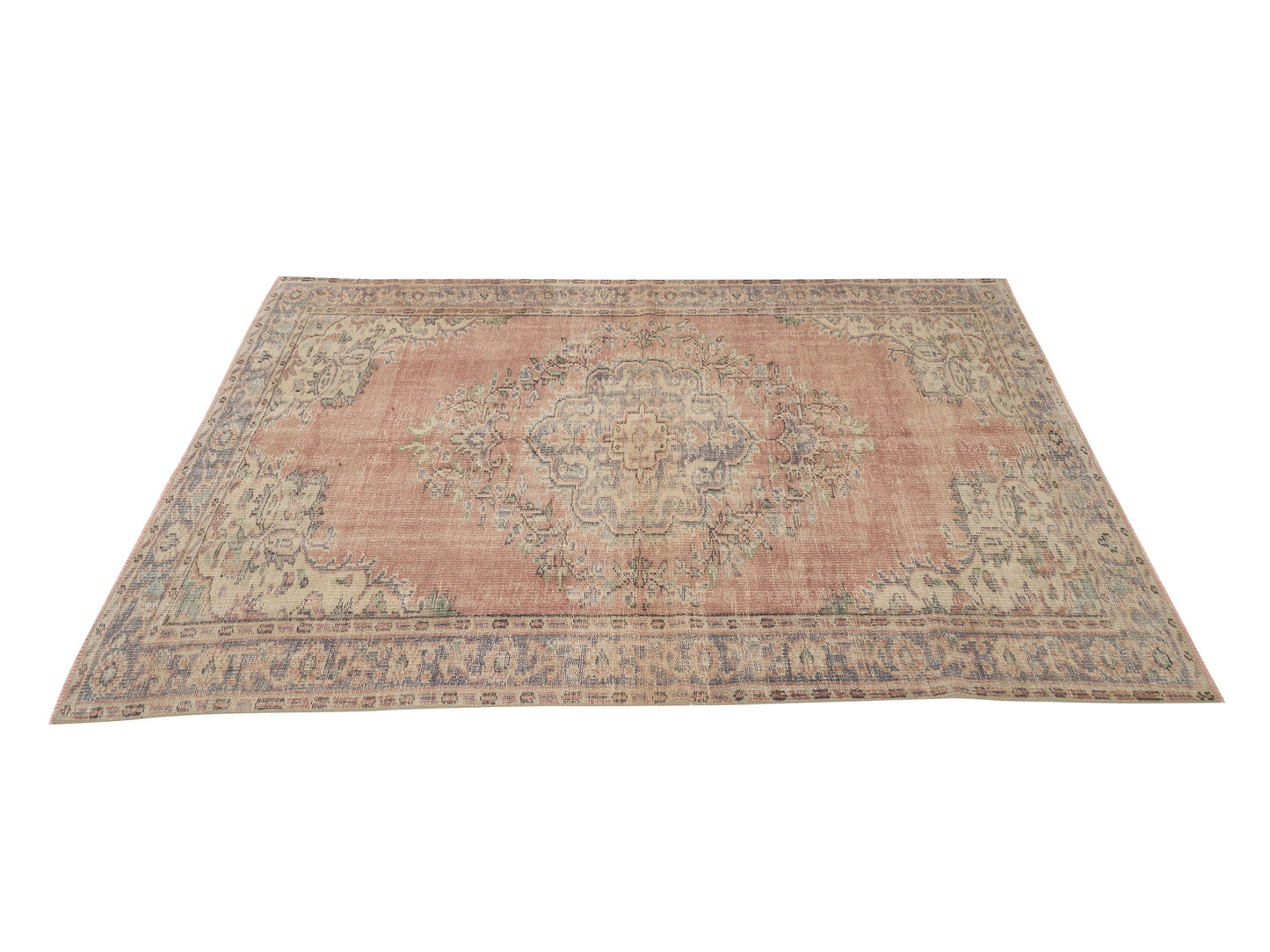 Oushak Rug, Vintage Rug, Turkish Rug, Handmade Rug, Area Rug, Anatolia Rug, Living Room Rug, Bohemian Rug, Turkey Rug, Rug 5x7, 12099