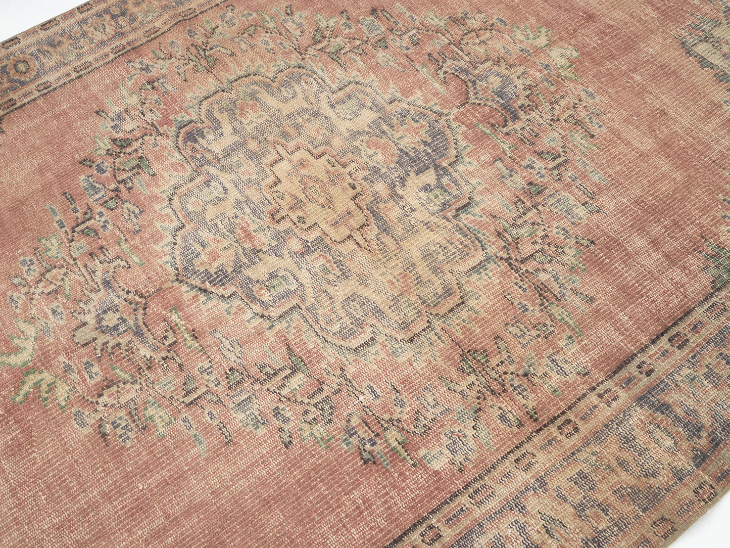 Oushak Rug, Vintage Rug, Turkish Rug, Handmade Rug, Area Rug, Anatolia Rug, Living Room Rug, Bohemian Rug, Turkey Rug, Rug 5x7, 12099