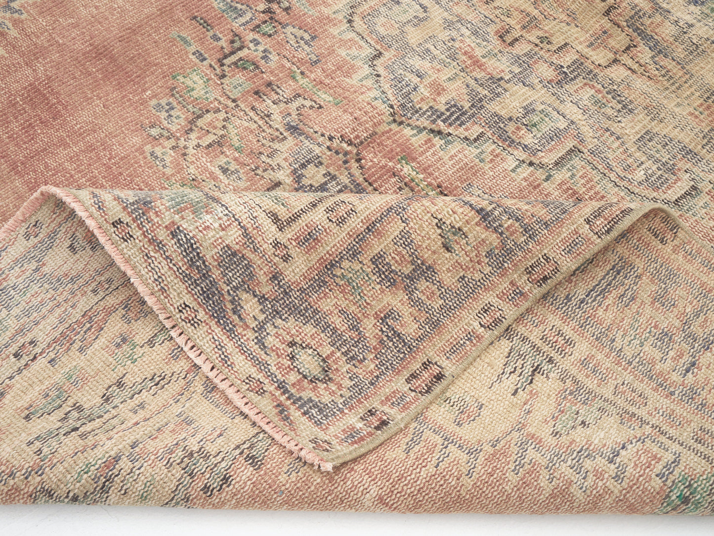 Oushak Rug, Vintage Rug, Turkish Rug, Handmade Rug, Area Rug, Anatolia Rug, Living Room Rug, Bohemian Rug, Turkey Rug, Rug 5x7, 12099