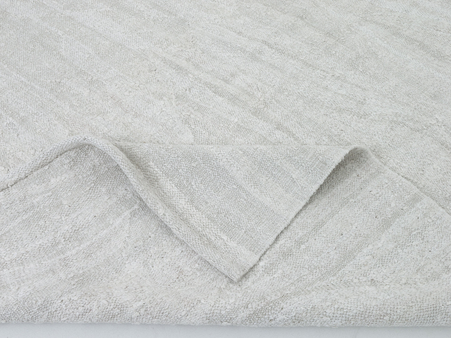 Turkish Handmade Kilim Rug, Vintage Unique Kilim Rug, Neutral Rug, Kilim Rug 10x13, Area Kilim Rug, Oversize Rug, White Hemp Large Rug, 9452