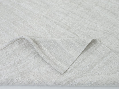 Turkish Handmade Kilim Rug, Vintage Unique Kilim Rug, Neutral Rug, Kilim Rug 10x13, Area Kilim Rug, Oversize Rug, White Hemp Large Rug, 9452