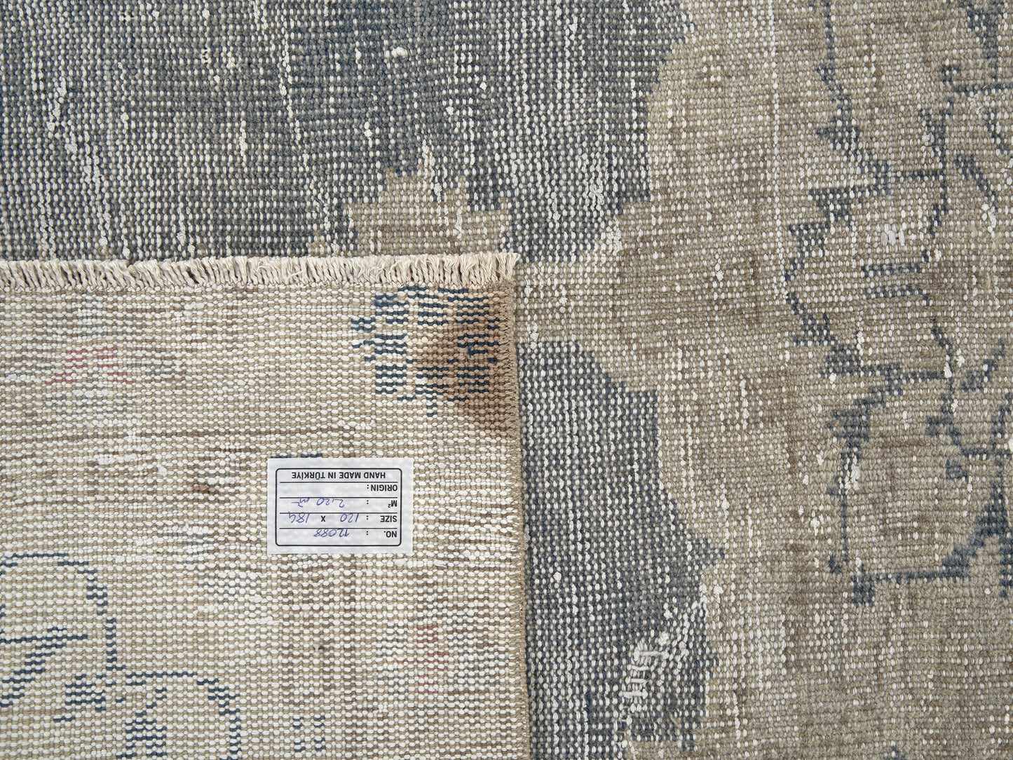 Vintage Handmade Rug, Turkish Oushak Rug, Area Rustic Rug, Rug 4x6, Primitive Rug, Living Room Rug, Turkish Carpet, Turkey Rug, 12088