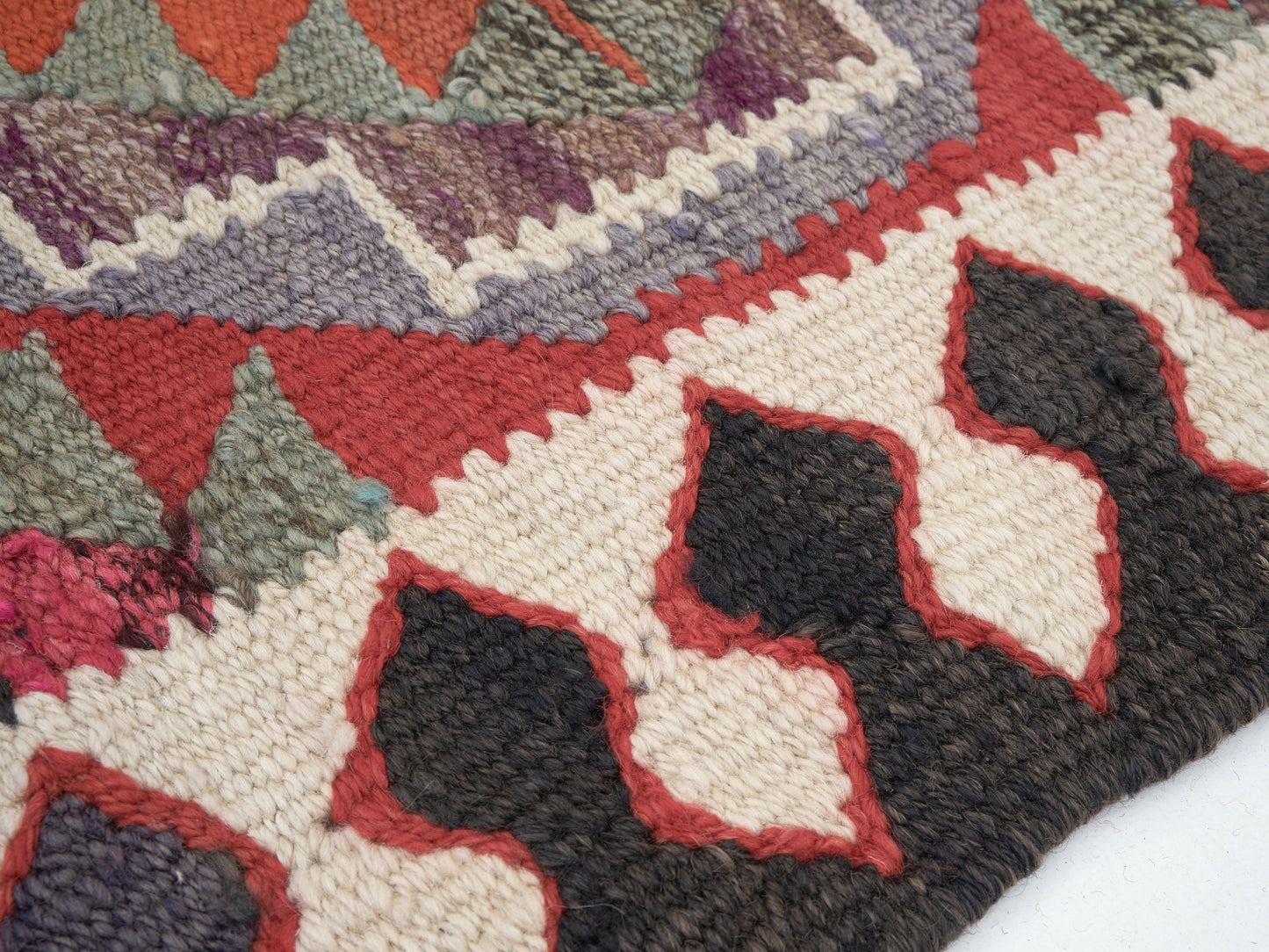 Vintage Runner, Turkish Runner, Oushak Runner, Handmade Runner Rug, Kitchen Runner, Kilim Runner, Anatolia Rug, Runner Rug 3x11, 11352