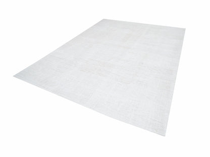 Vintage Kilim, Handmade Area Kilim Rug, Turkish Kilim, Neutral Rug, White Hemp Large Rug, Oversize Rug, Entryway Rug, Kilim Rug 8x11, 12542