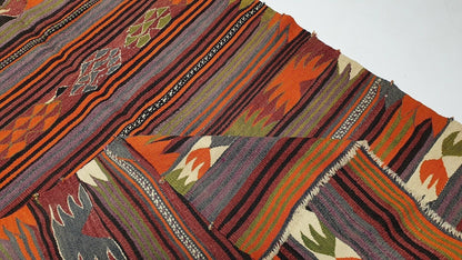 Kilim rug 5x8 One of a kind ,Handmade rug, Bohemian decor, Fine Decorative Entryway Kilim rug,Turkish Kilim rug, Vintage Kilim Rug,2927