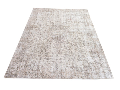 Vintage Rug, Turkish Oushak Rug, Handmade Rug 5x9, Neutral Area Faded Rug, Turkey Rug, Bedroom Rug, Scandinavian Rug, Carpet Rug, 10381